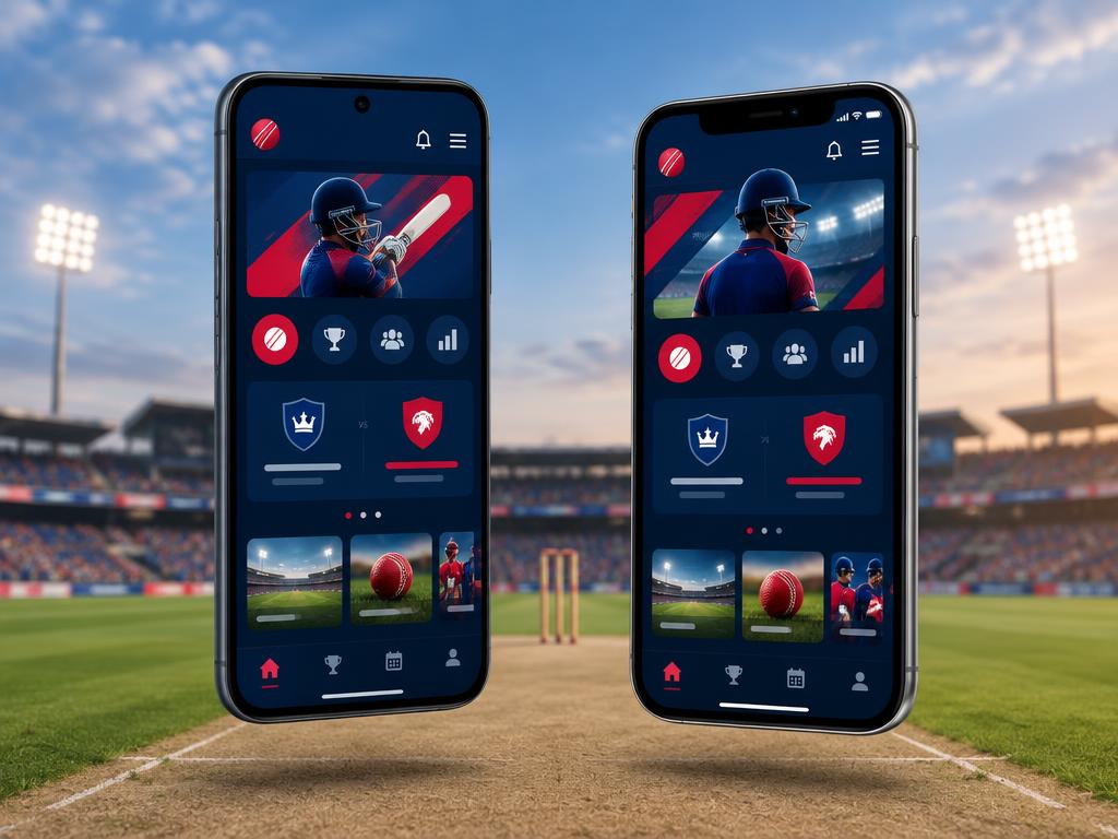 Online cricket ID app for Android and iOS mobile phones