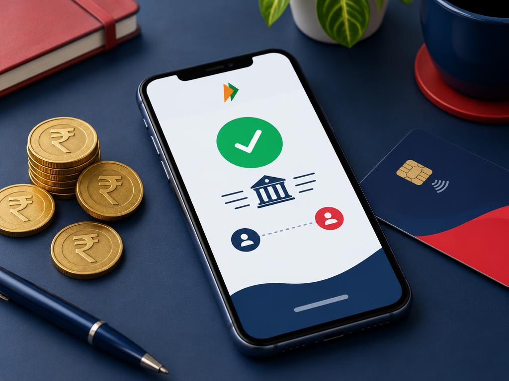 Cricket ID UPI deposit and withdrawal payment on a smartphone